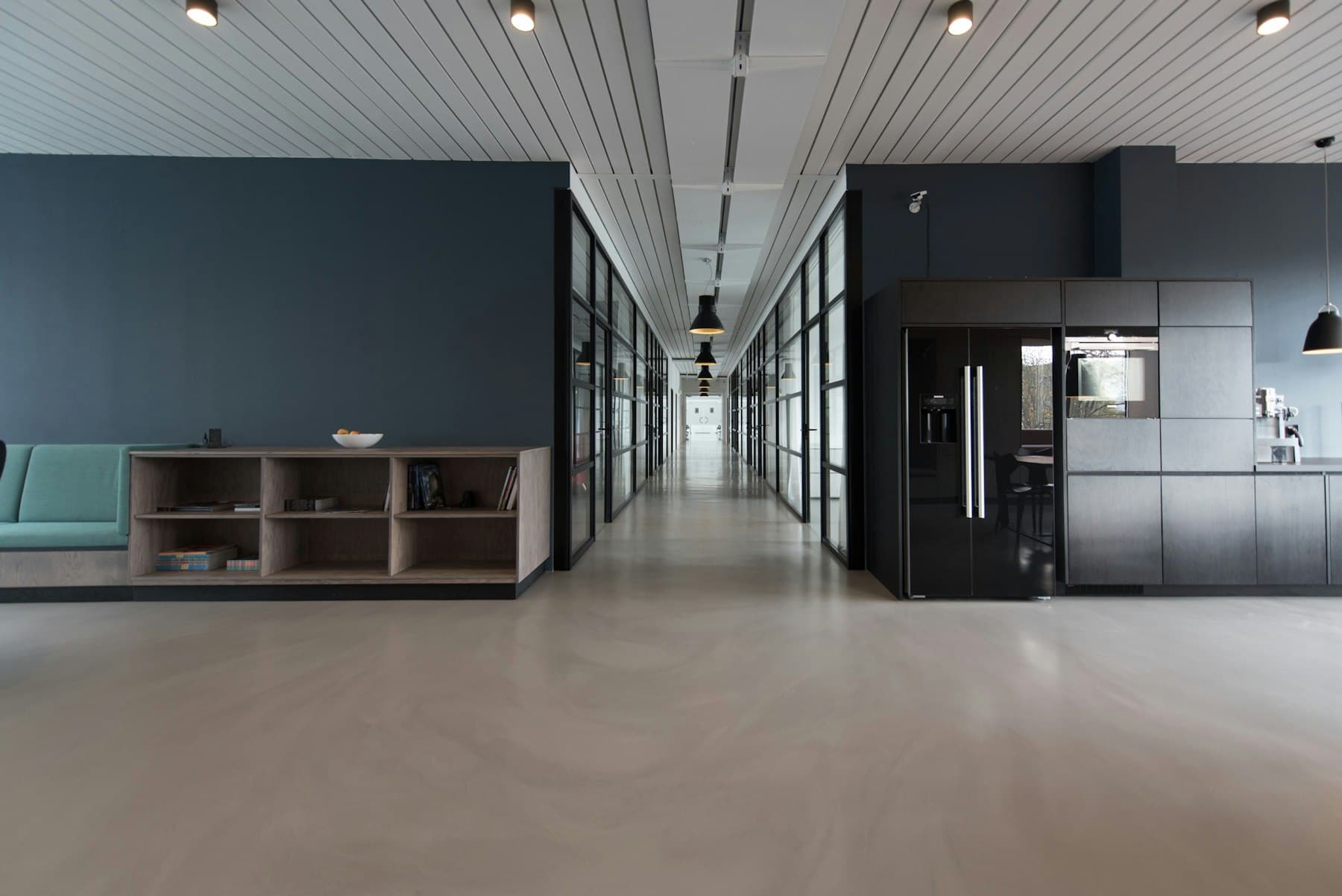 Modern Midtown brokerage office suite